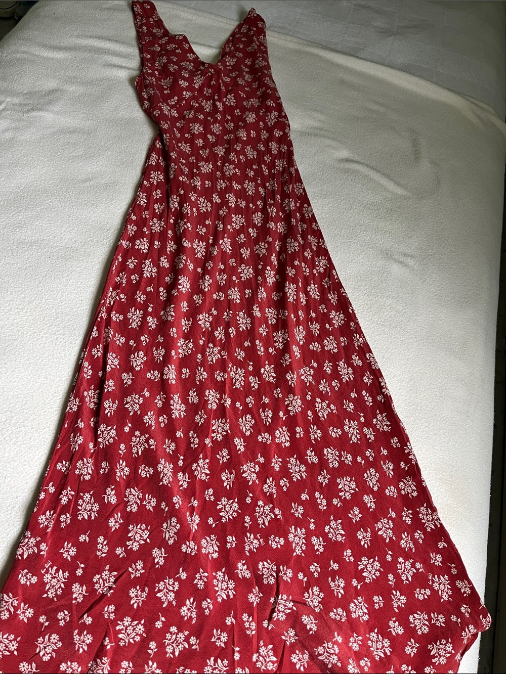 Realisation Par Red Floral Slip Dress - Picture 6 of 6